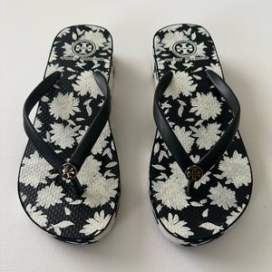 Tory Burch Platform Flip Flops
